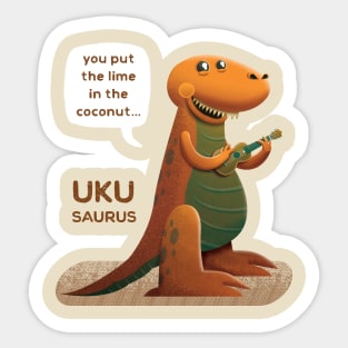 Ukusaurus Sticker